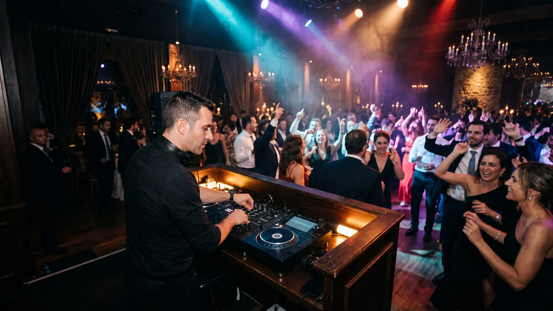 DJ profesional en evento espectacular en Madrid